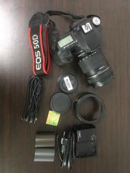相机 佳能单反相机 佳能50D单反相机配EF18-135镜头
